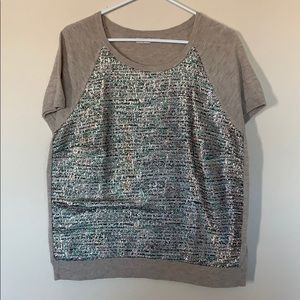 Sparkly J Crew Shirt